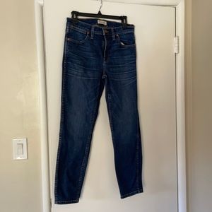 Madewell jeans -29 skinny crop